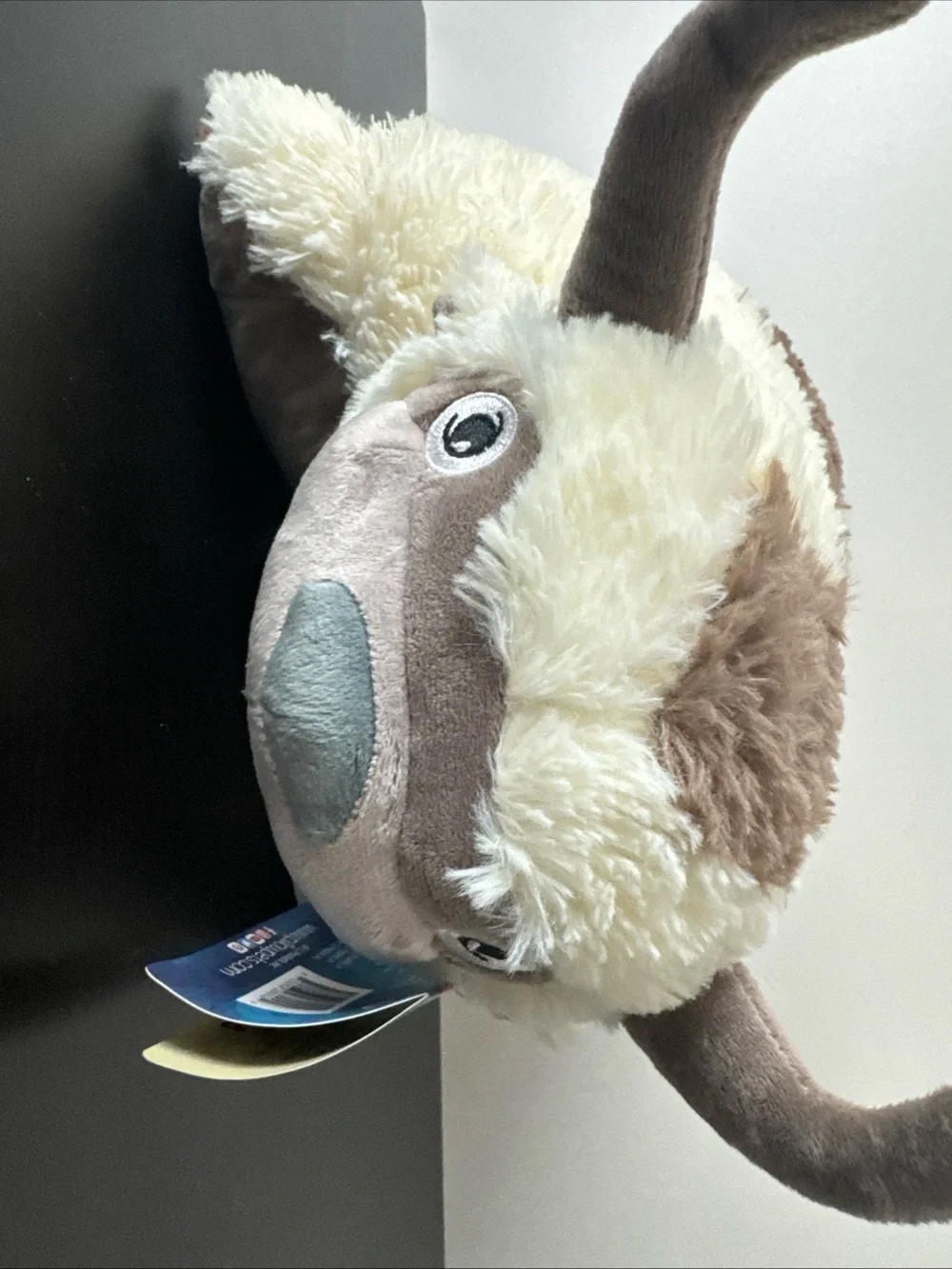 Nickelodeon Appa Pillow pet plush- Cream, Brown & Gray
